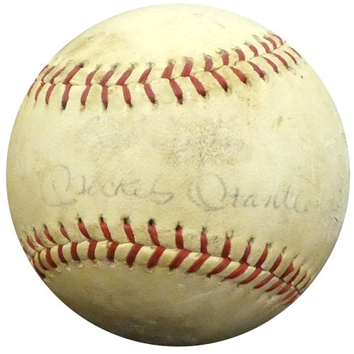 Mickey Mantle Autographed Signed Official Babe Ruth League Baseball New York Yankees "Best Wishes" PSA/DNA 