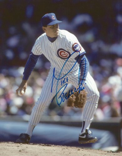 Mike Bielecki Autographed Signed 8X10 Chicago Cubs Photo - Autographs