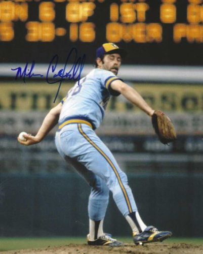 Mike Caldwell Autographed Signed 8X10 Milwaukee Brewers Photo - Autographs