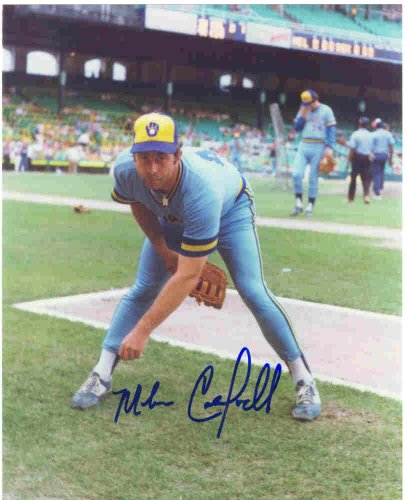 Mike Caldwell Autographed Signed 8X10 Milwaukee Brewers Photo - Autographs