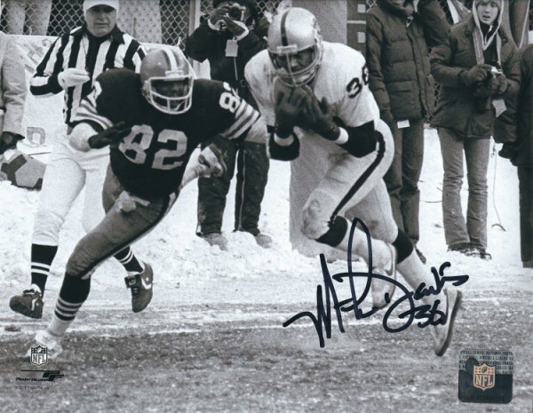 Mike Davis Autographed Signed 8X10 Oakland Raiders Photo - Autographs 