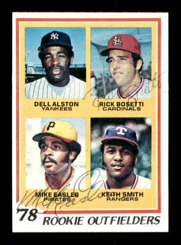 Mike Easler & Rick Bosetti Autographed 1978 Topps Rookie Card #710 #167827
