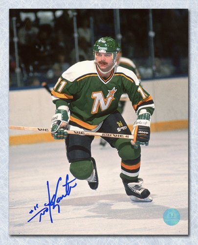 Mike Gartner Autographed Signed Minnesota North Stars 8x10 Photo