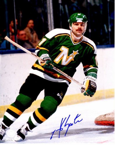 Mike Gartner Autographed Signed Minnesota North Stars Photo - Autographs