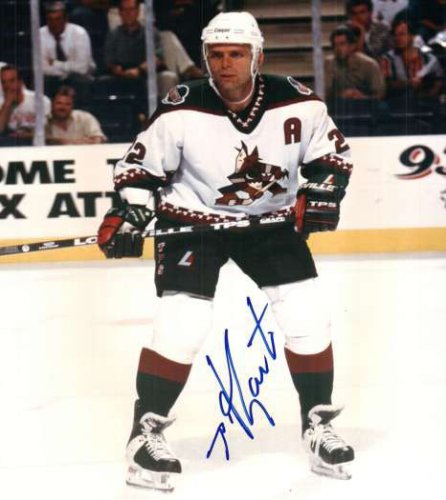 Mike Gartner Autographed Signed Phoenix Coyotes Photo - Autographs