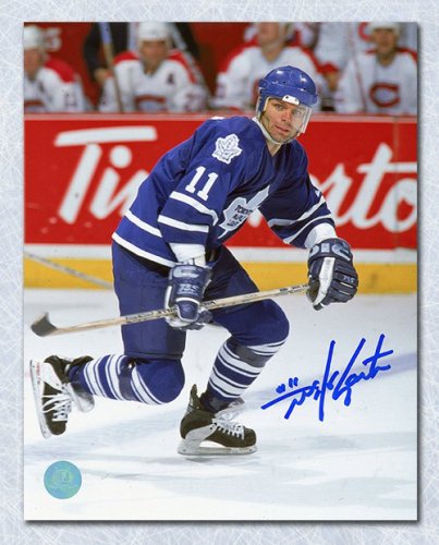 Mike Gartner Autographed Signed Toronto Maple Leafs Hockey 8x10 Photo
