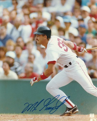 Mike Greenwell Autographed Signed 8X10 Boston Red Sox Photo - Autographs