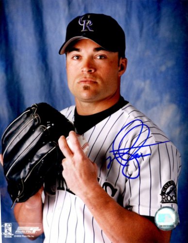 Mike Hampton Autographed Signed 8X10 Colorado Rockies Photo - Autographs 