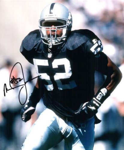 Mike Jones Autographed Signed 8X10 Oakland Raiders Photo - Autographs