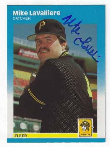 Mike Lavalliere Autographed Signed 1987 Fleer Card - Autographs