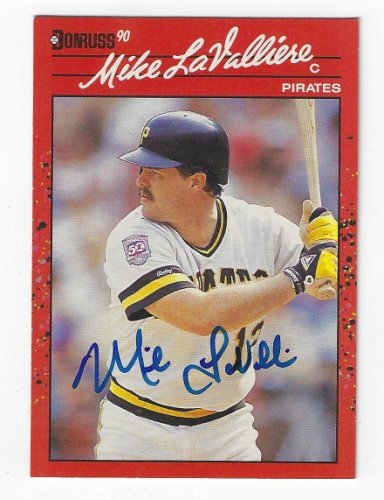 Mike Lavalliere Autographed Signed 1990 Donruss Card - Autographs