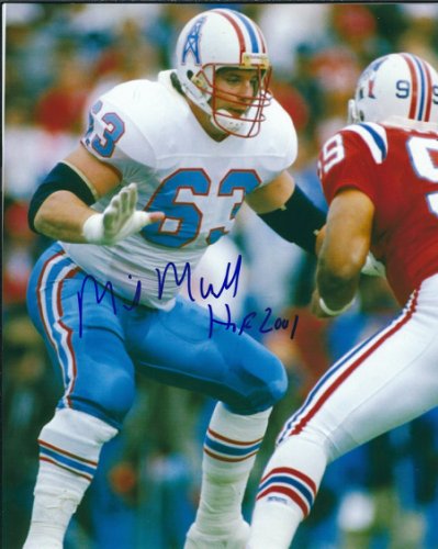 Mike Munchak Autographed Signed 8X10 Houston Oilers Photo - Autographs