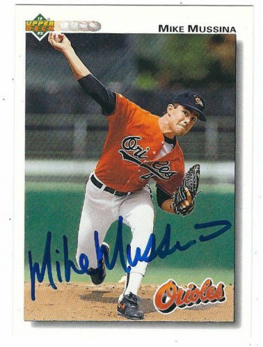 Mike Mussina Autographed Signed 1992 UDA Card - Autographs