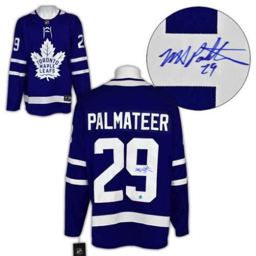 Mike Palmateer Autographed Signed Toronto Maple Leafs Fanatics Breakaway Jersey