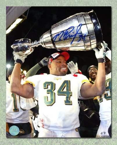 Mike Pringle Autographed Signed Edmonton Eskimos 8x10 Photo