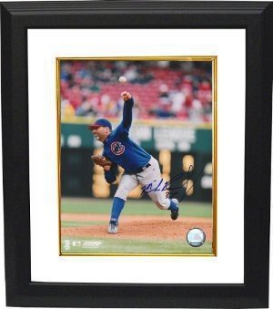 Mike Remlinger signed Chicago Cubs 8x10 Photo Custom Framing