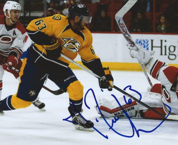 Mike Ribeiro Autographed Signed Nashville Predators 8X10 Photo - Autographs