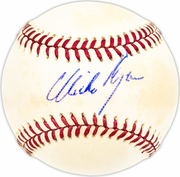 Mike Ryan Autographed Signed Official Nl Baseball Boston Red Sox, Philadelphia Phillies Beckett Beckett Qr #Bm25695 