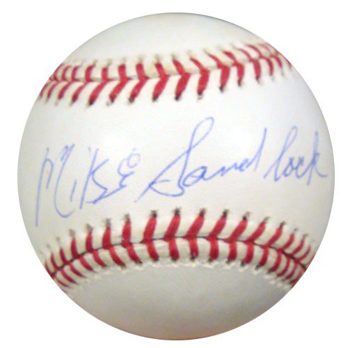 Mike Sandlock Autographed Signed Official Nl Baseball Brooklyn Dodgers PSA/DNA 