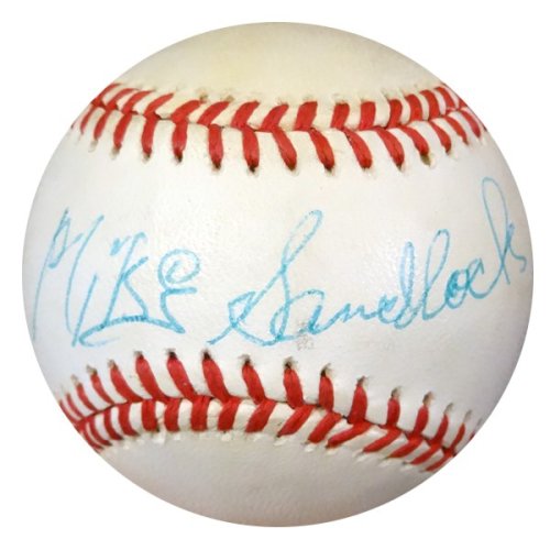Mike Sandlock Autographed Signed Official Nl Baseball Brooklyn Dodgers PSA/DNA 