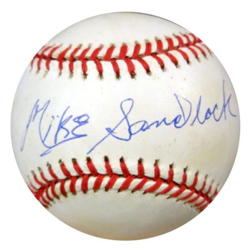Mike Sandlock Autographed Signed Official Nl Baseball Brooklyn Dodgers PSA/DNA 