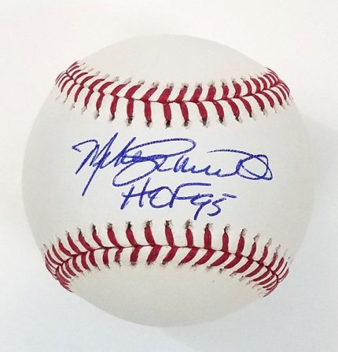 Mike Schmidt Autographed Philadelphia Phillies Oml Baseball W/ HOF 95 Beckett Witnessed