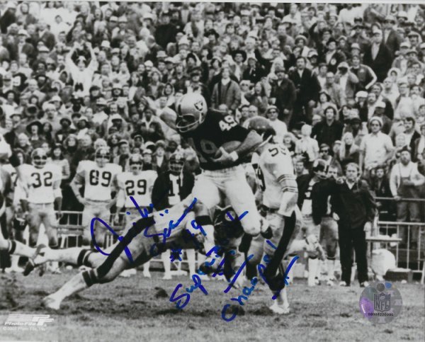 Mike Siani Autographed Signed 8X10 Oakland Raiders Photo - Autographs 