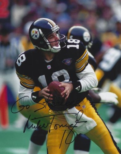 Mike Tomczak Autographed Signed 8X10 Pittsburgh Steelers Photo - Autographs 