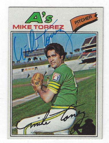 Mike Torrez Autographed Signed 1977 Topps Card - Autographs