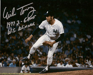 Mike Torrez Autographed Signed 8X10 New York Yankees Photo - Autographs
