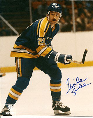 Mike Zuke Autographed Signed St. Louis Blues Photo - Autographs