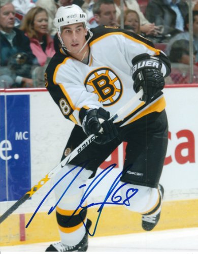Milan Jurcina Autographed Signed 8X10 Boston Bruins Photo - Autographs 