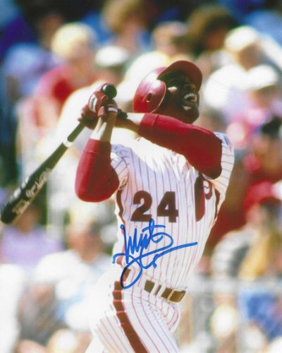 Milt Thompson Autographed Signed Philadelphia Phillies 8X10 Photo - Autographs
