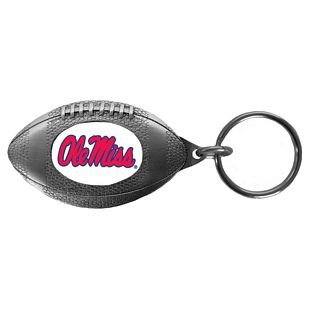 Mississippi (Ole Miss) Rebels Pewter Key Ring