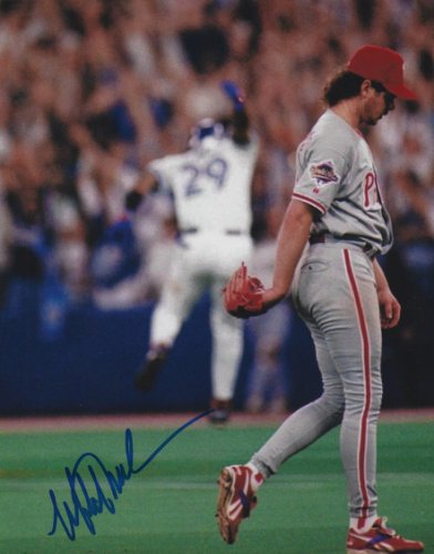Pete Incaviglia Philadelphia Phillies Autographed Signed 8x10