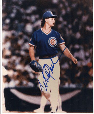 Mitch Williams Autographed Signed - Chicago Cubs Photo - Autographs