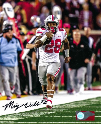 Miyan WIlliams Ohio State Buckeyes 8-1 8x10 Autographed Signed Photo - Certified Authentic 