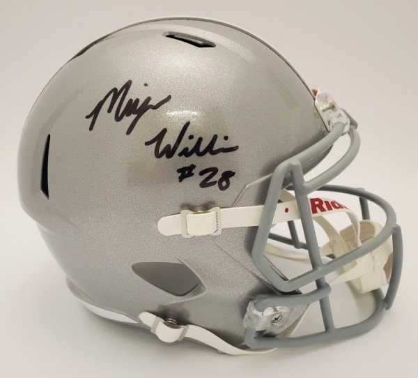Miyan WIlliams Ohio State Buckeyes Autographed Signed Speed Replica Helmet - Certified Authentic