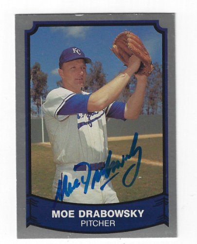 Moe Drabowsky Autographed Signed Kansas City Royals Pacific Legends Card - Autographs