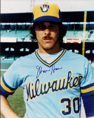 Moose Haas Autographed Signed 8X10 Milwaukee Brewers Photo - Autographs
