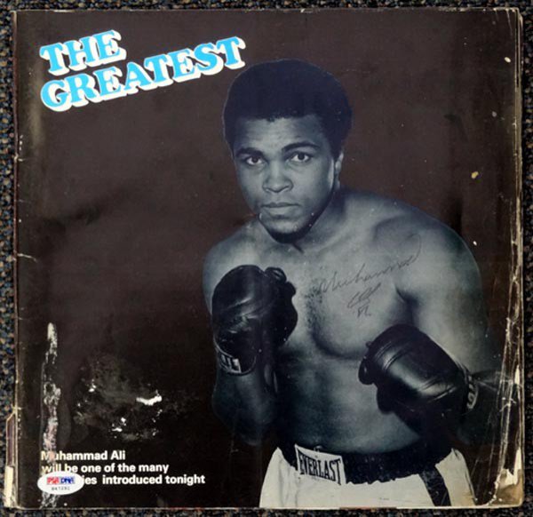 Muhammad Ali Autographed Magazine PSA/DNA