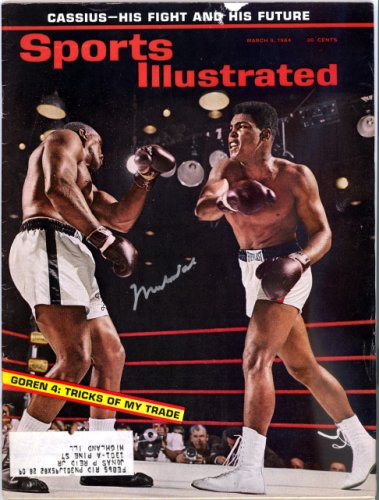 Muhammad Ali Autographed Sports Illustrated Magazine Gem Mint 10 PSA/DNA