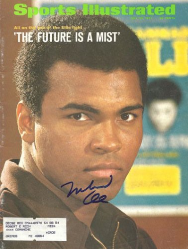 Muhammad Ali Autographed Sports Illustrated Magazine PSA/DNA
