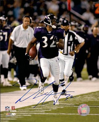 Musa Smith Autographed Signed Baltimore Ravens Photo - Autographs 