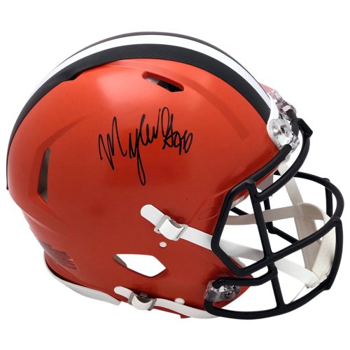 Myles Garrett Cleveland Browns Autographed Signed Authentic Helmet - JSA COA 