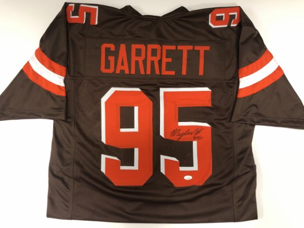 Myles Garrett Cleveland Browns Autographed Signed Jersey - JSA Authentic 