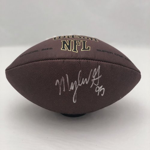 Myles Garrett Cleveland Browns Autographed Signed Supergrip Football - JSA Authentic 