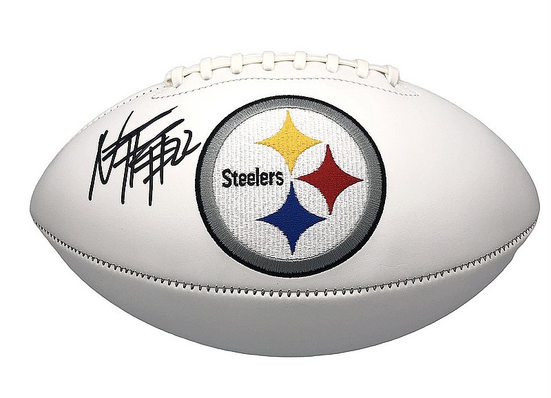 Fanatics Authentic Najee Harris Pittsburgh Steelers Autographed Wilson Duke Full Color Pro Football