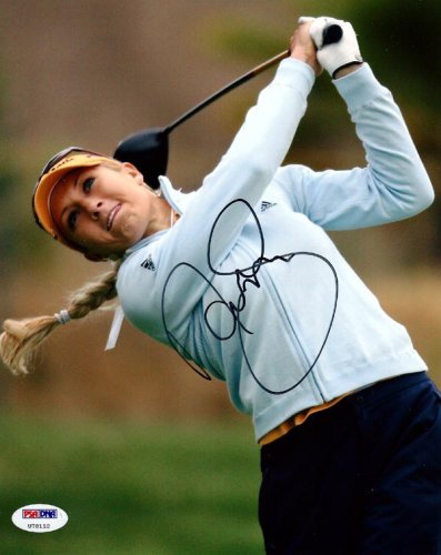 Natalie Gulbis Autographed 8X10 Photo PSA/DNA