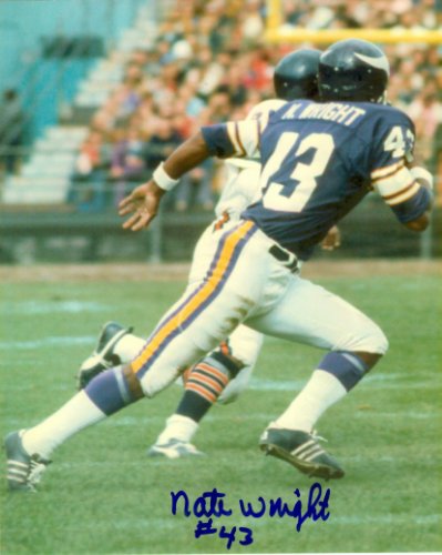 Nate Wright Autographed Signed 8X10 Minnesota Vikings Photo - Autographs